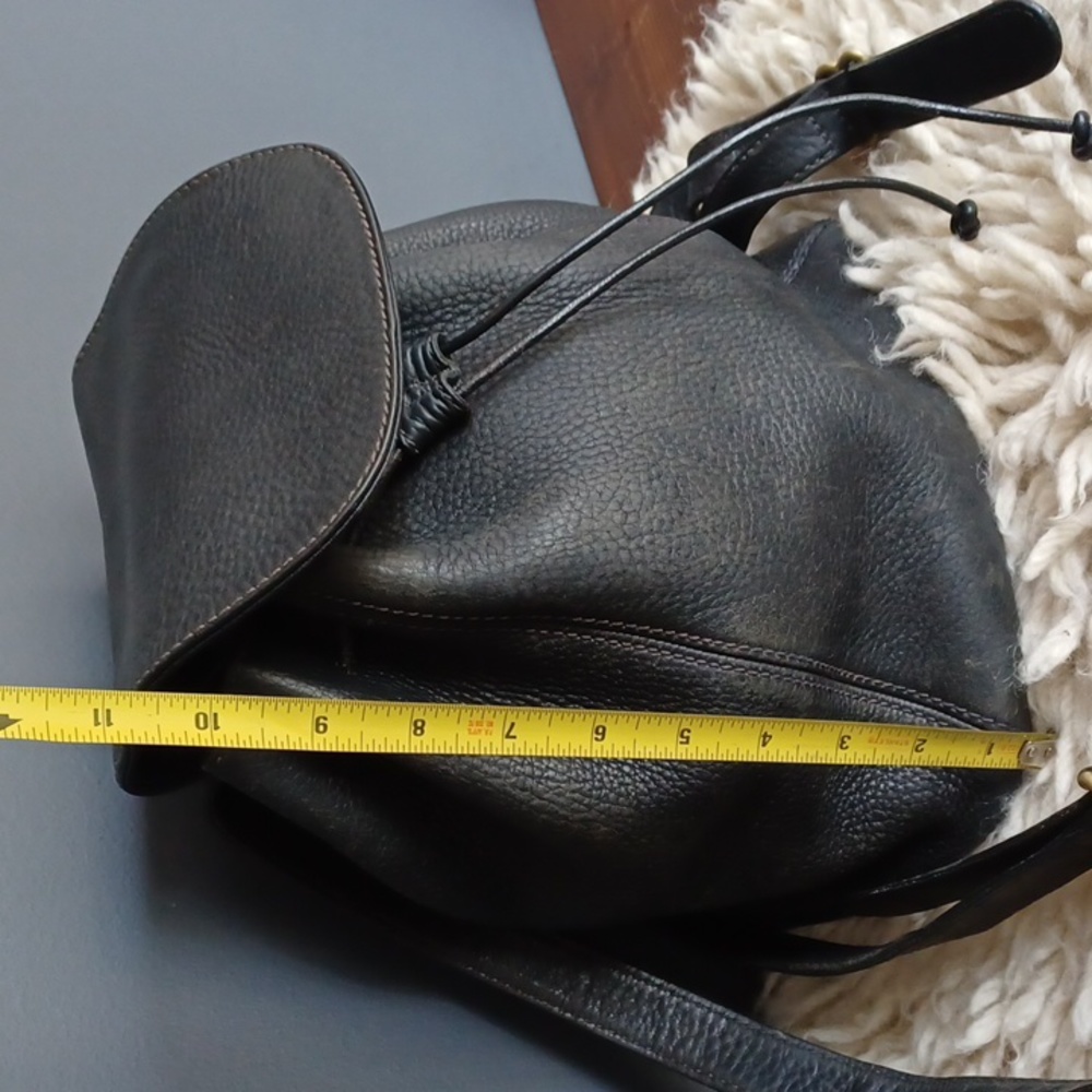 Coach  vintage  leather backpack - Picture 4 of 16